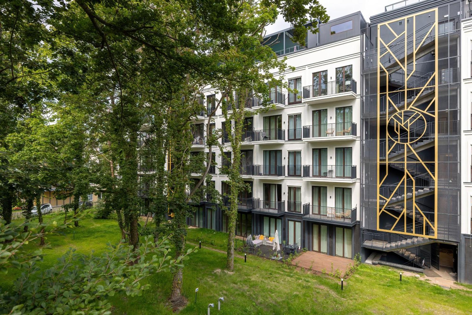 Wyspa Uznam Sea Side Garden Resort Promenada Swinemünde Exterior foto